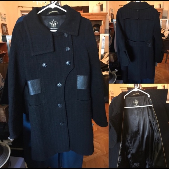 Mackage Winter Wool Tweed Coat - Picture 3 of 4